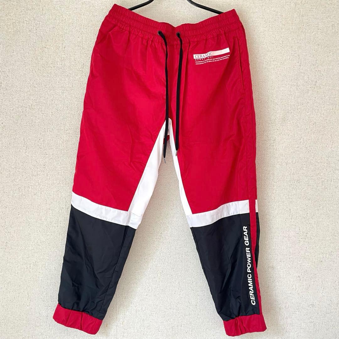 【極美品】セラミックパワーギア ナイロンパーカー セットアップ ジャージ
