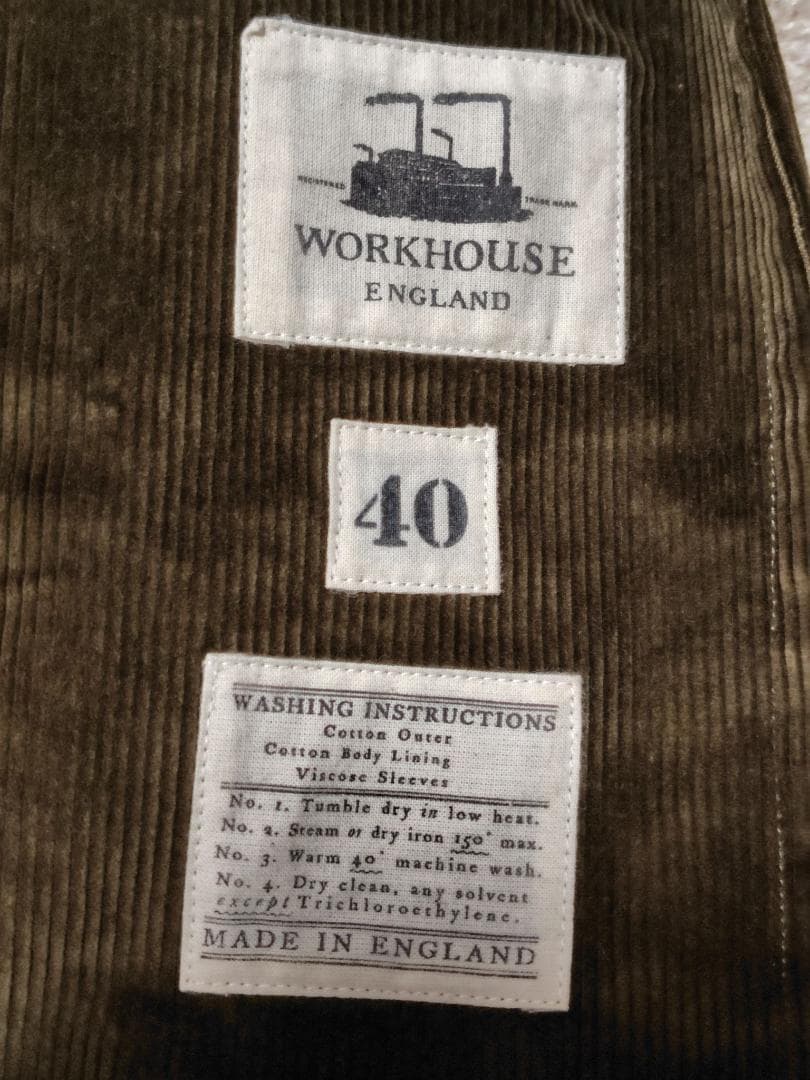 ジャケット・アウター HACKNEY UNION WORKHOUSE Bill Sykes Coat