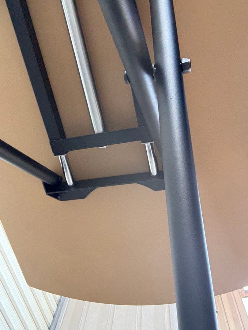 大理石調　昇降テーブル　中古品