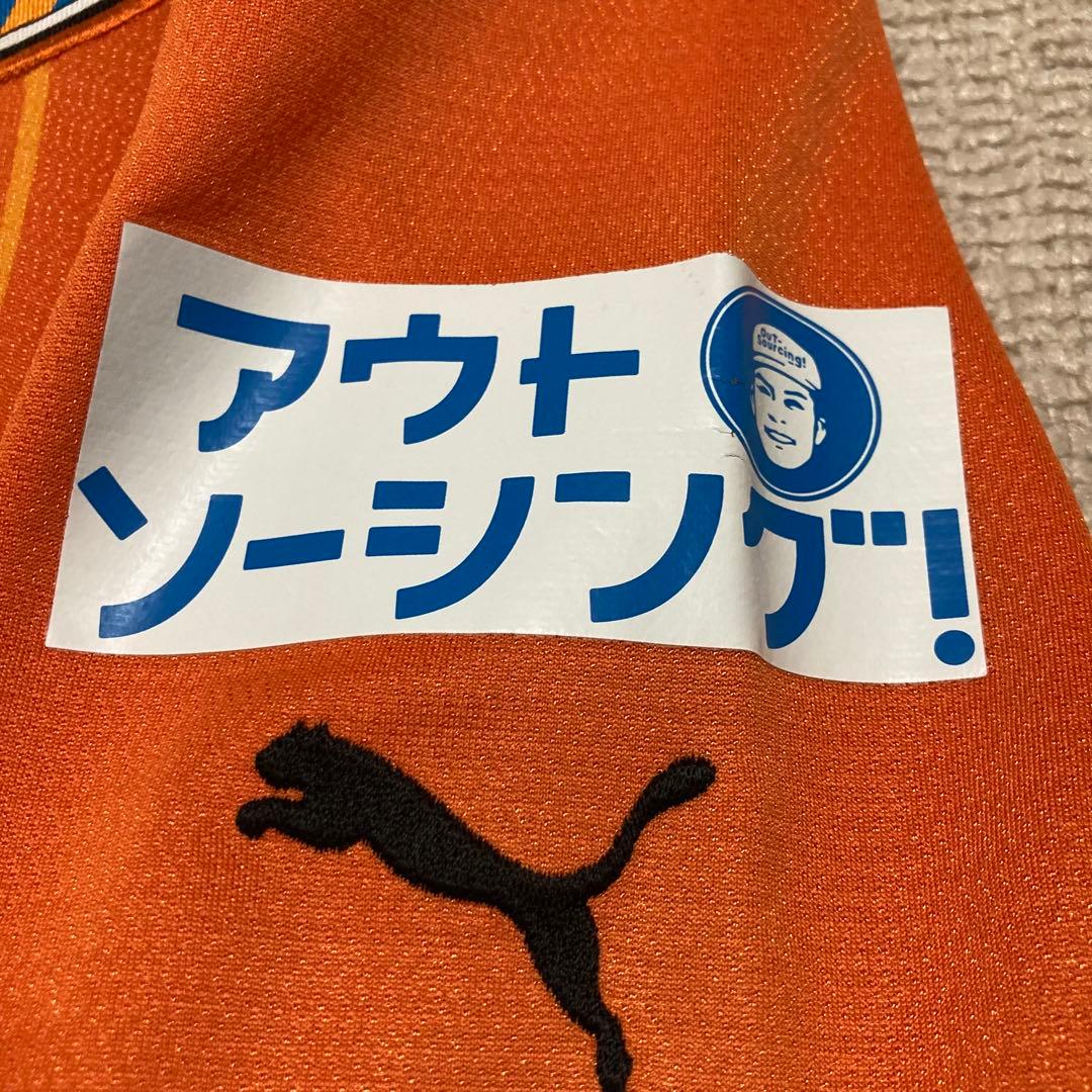 【サイン有】小野伸二　清水エスパルス　ユニフォーム　2012年頃　PUMA18番