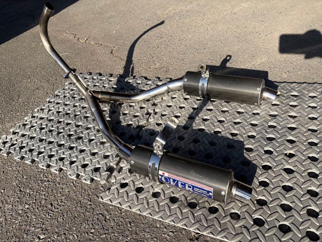 モンキー　OVER ２本出しマフラー