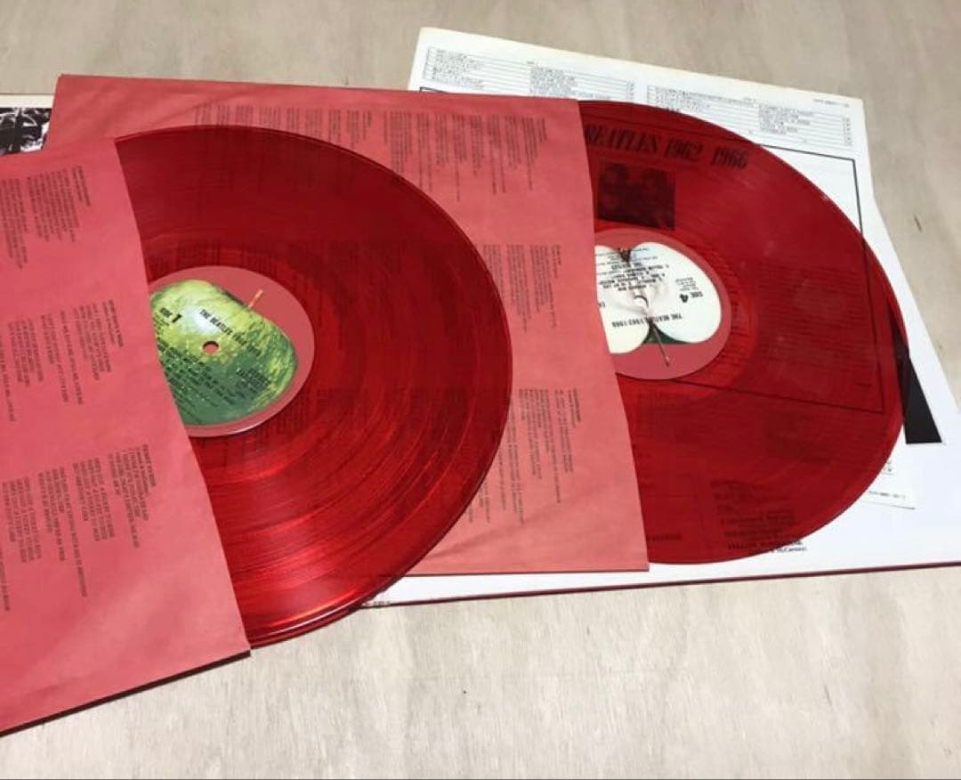 ビートルズ　LPレコード　3セット