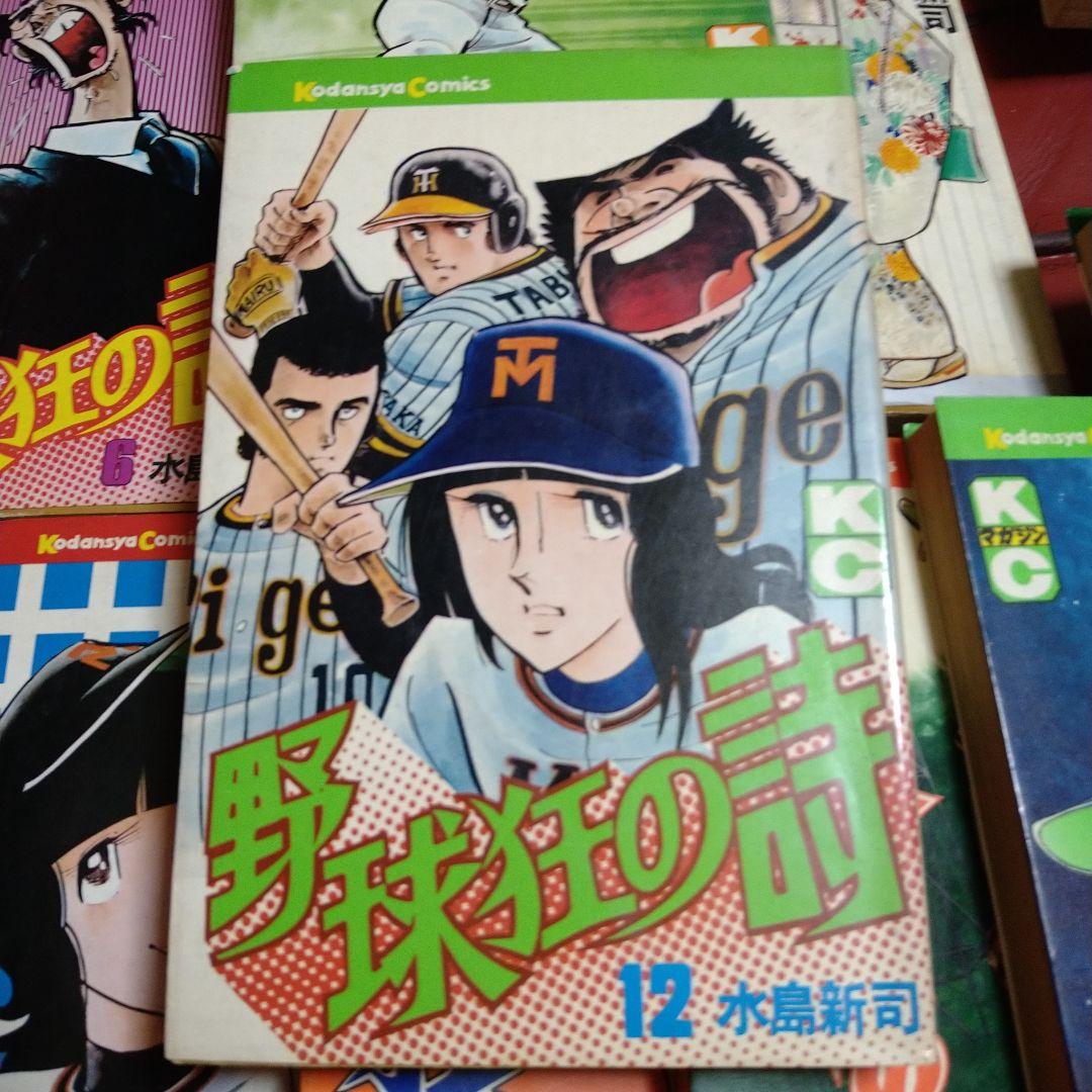 水島新司 野球狂の詩 1～17 全巻セット 水原勇気