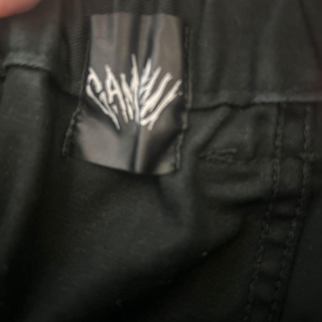 Gamchu【ガムチュ】背面鬼面Two-Shot ハーフパンツ 破壊骨りあ