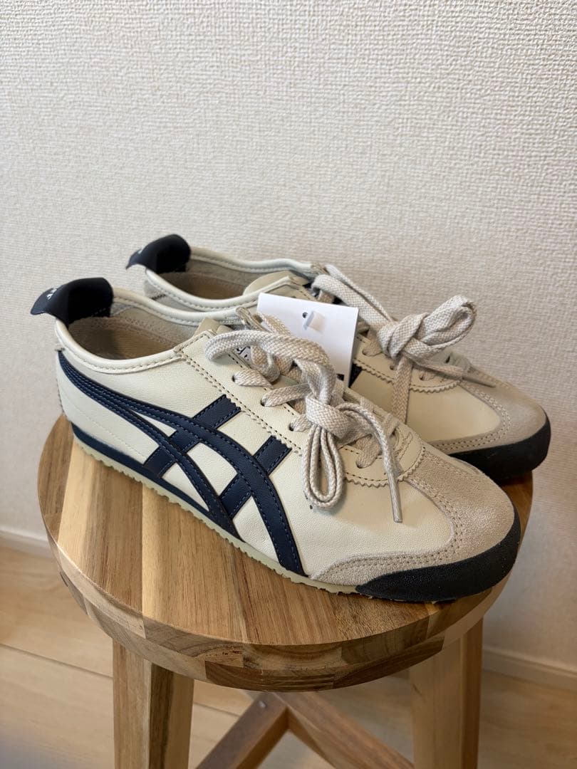 Onitsuka Tiger MEXICO 66 ベージュ/ネイビー