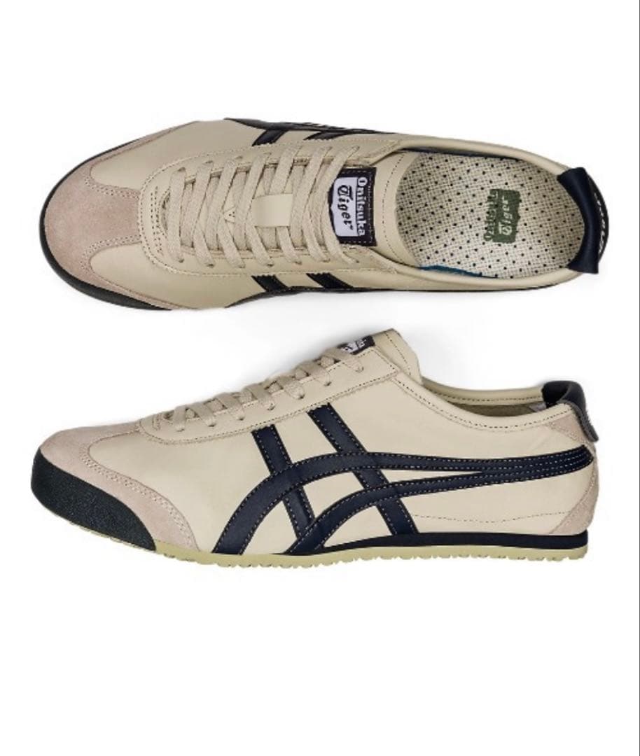 Onitsuka Tiger MEXICO 66 ベージュ/ネイビー