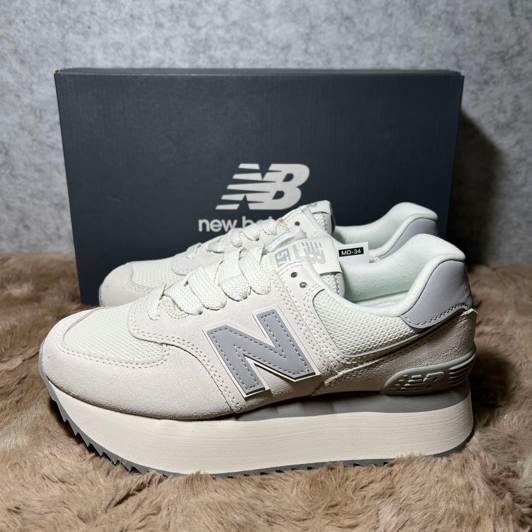 new balanceレディース WL574Z 厚底 レディーススニーカー
