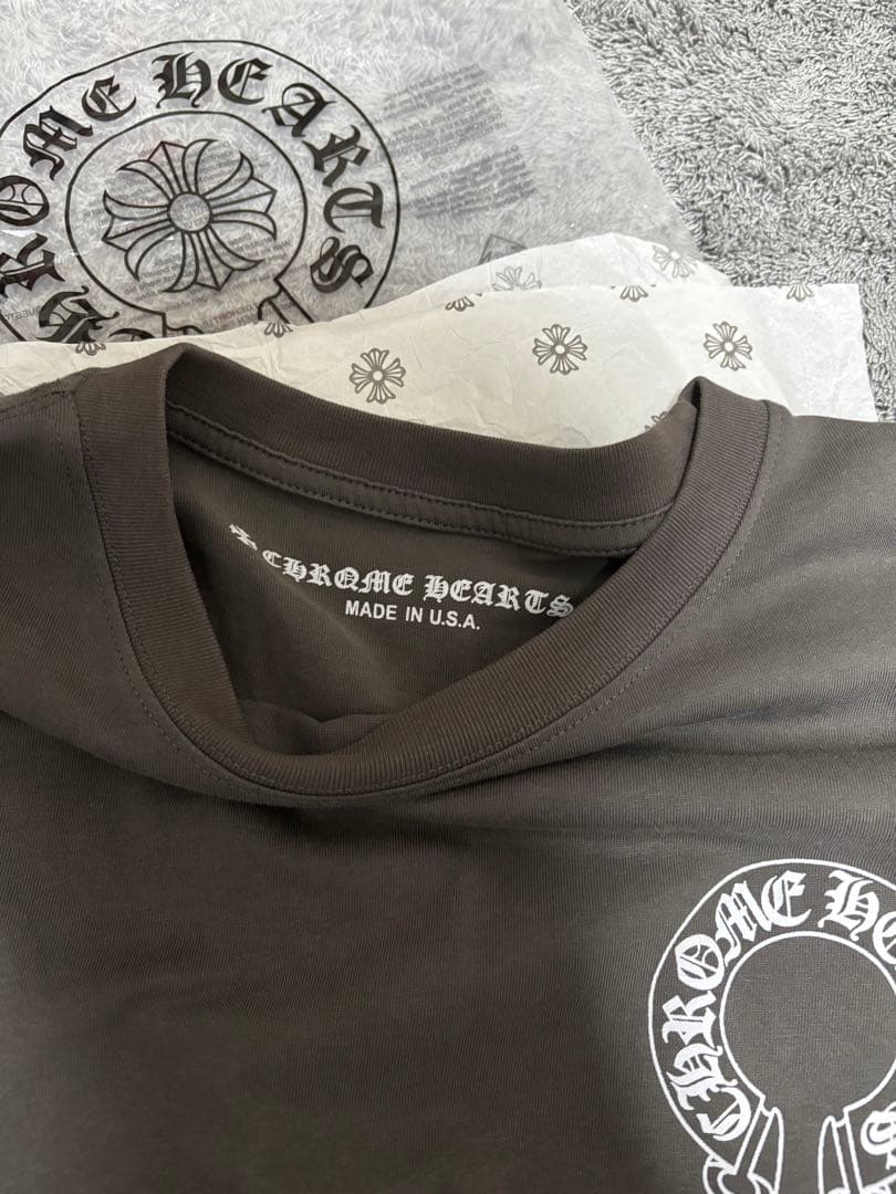 CHROME HEARTS 長袖カットソー グレー