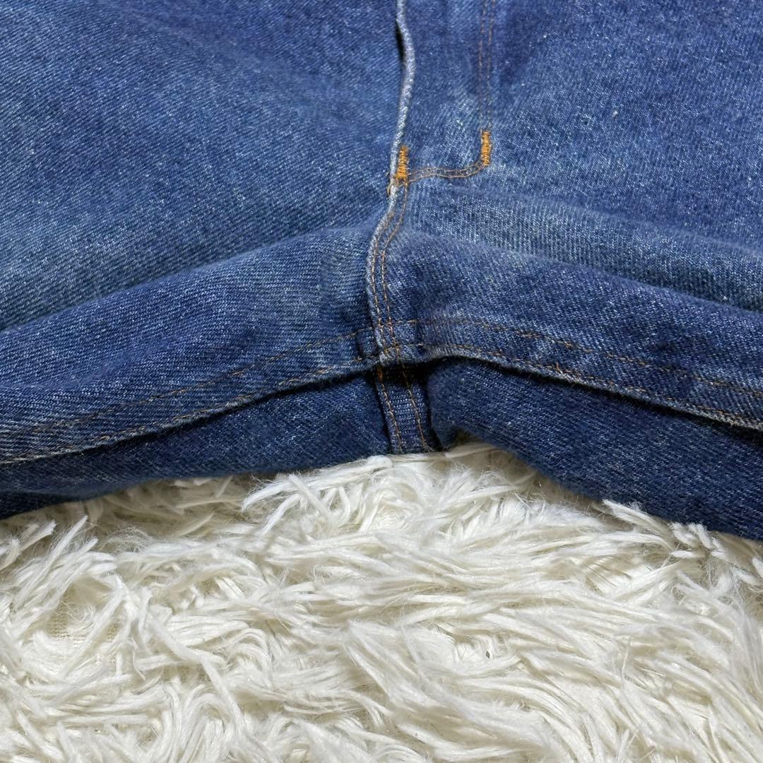 希少 80s BEN DAVIS ワークパンツ インディゴ USA製 W32