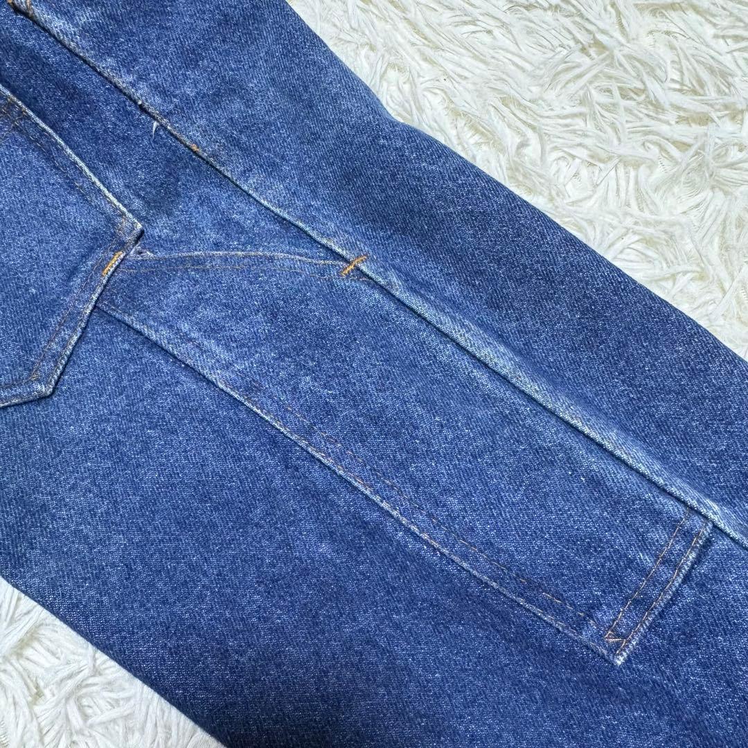 希少 80s BEN DAVIS ワークパンツ インディゴ USA製 W32
