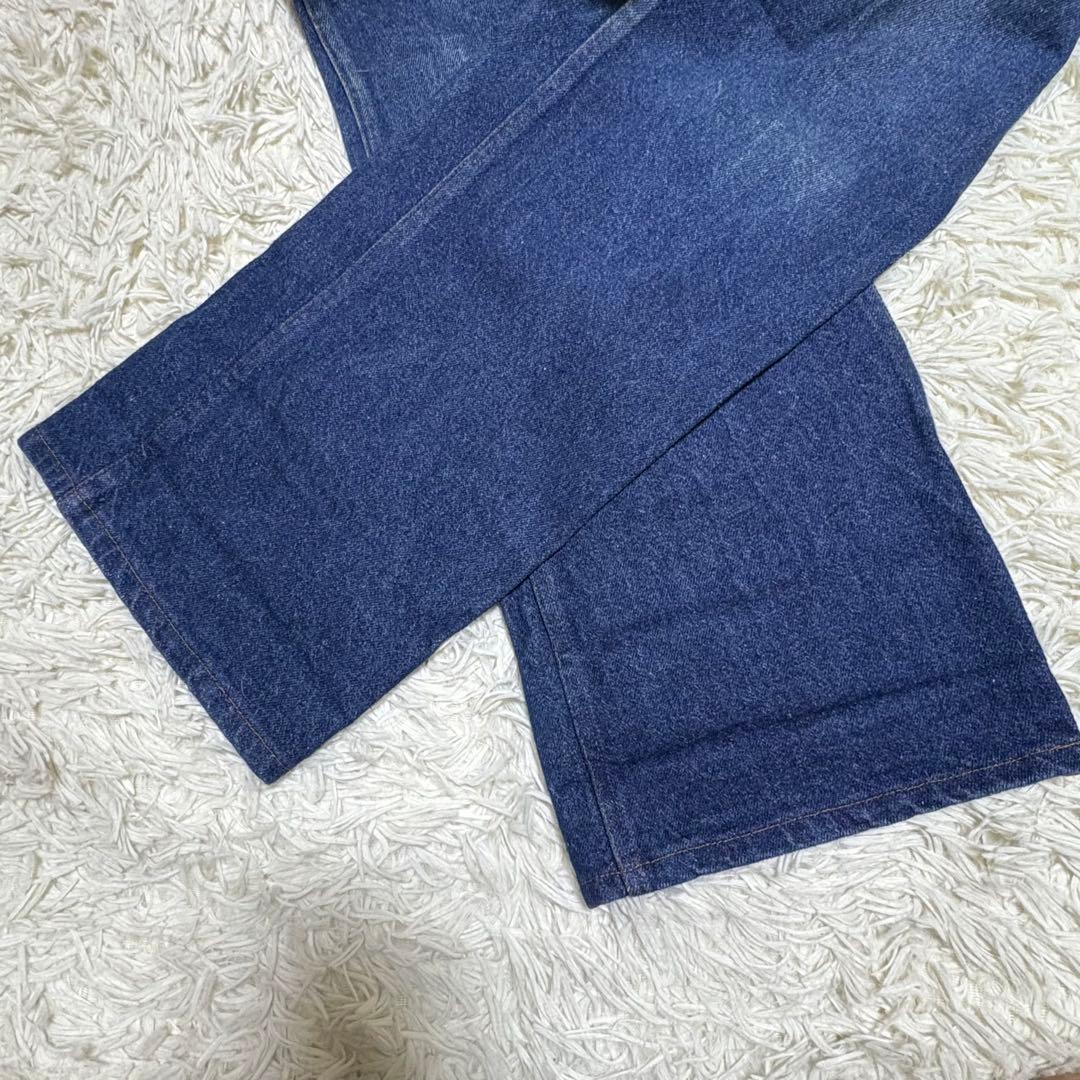 希少 80s BEN DAVIS ワークパンツ インディゴ USA製 W32