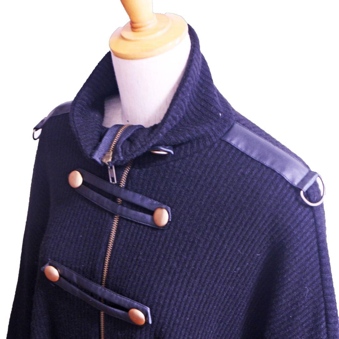 Na+H エヌエープラスエイチ ミニタリーマント ケープ ナポレオンスタイル