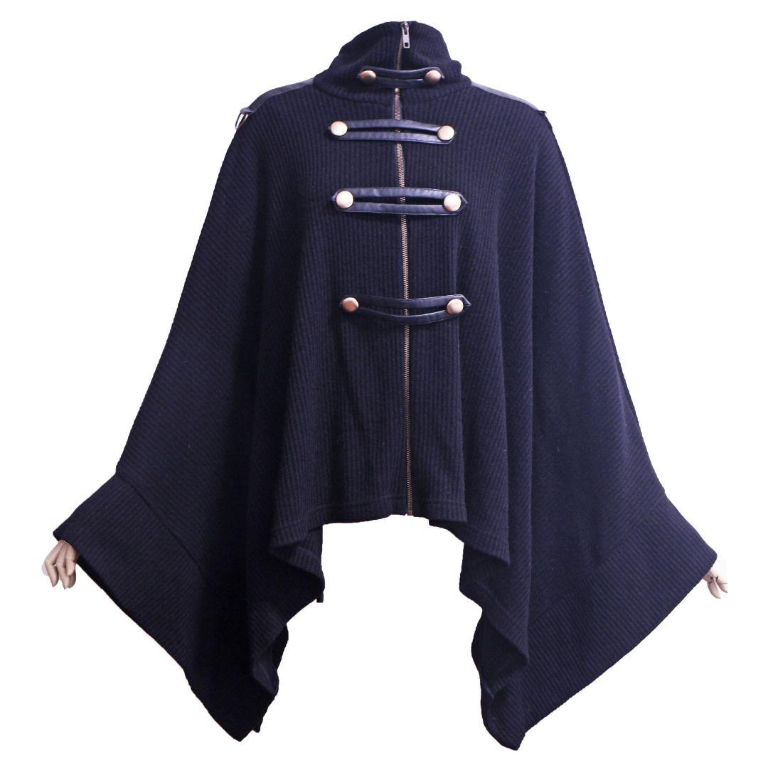 Na+H エヌエープラスエイチ ミニタリーマント ケープ ナポレオンスタイル