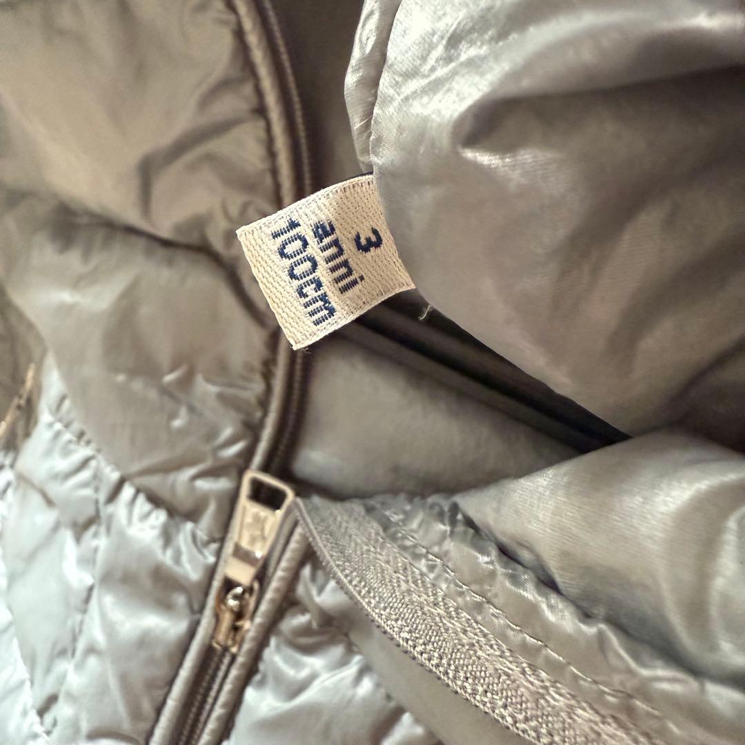 〈クリーニング済み〉モンクレール ダウンジャケット ワッペン有り 男女兼用