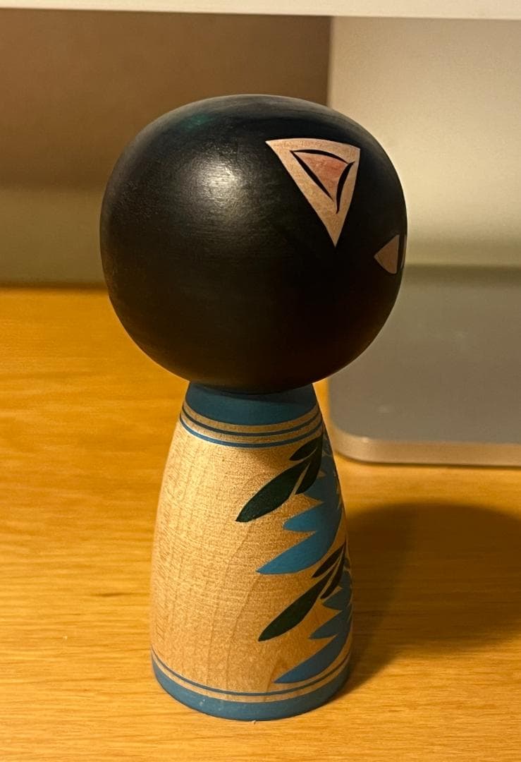 梅木直美　黒猫　こけし