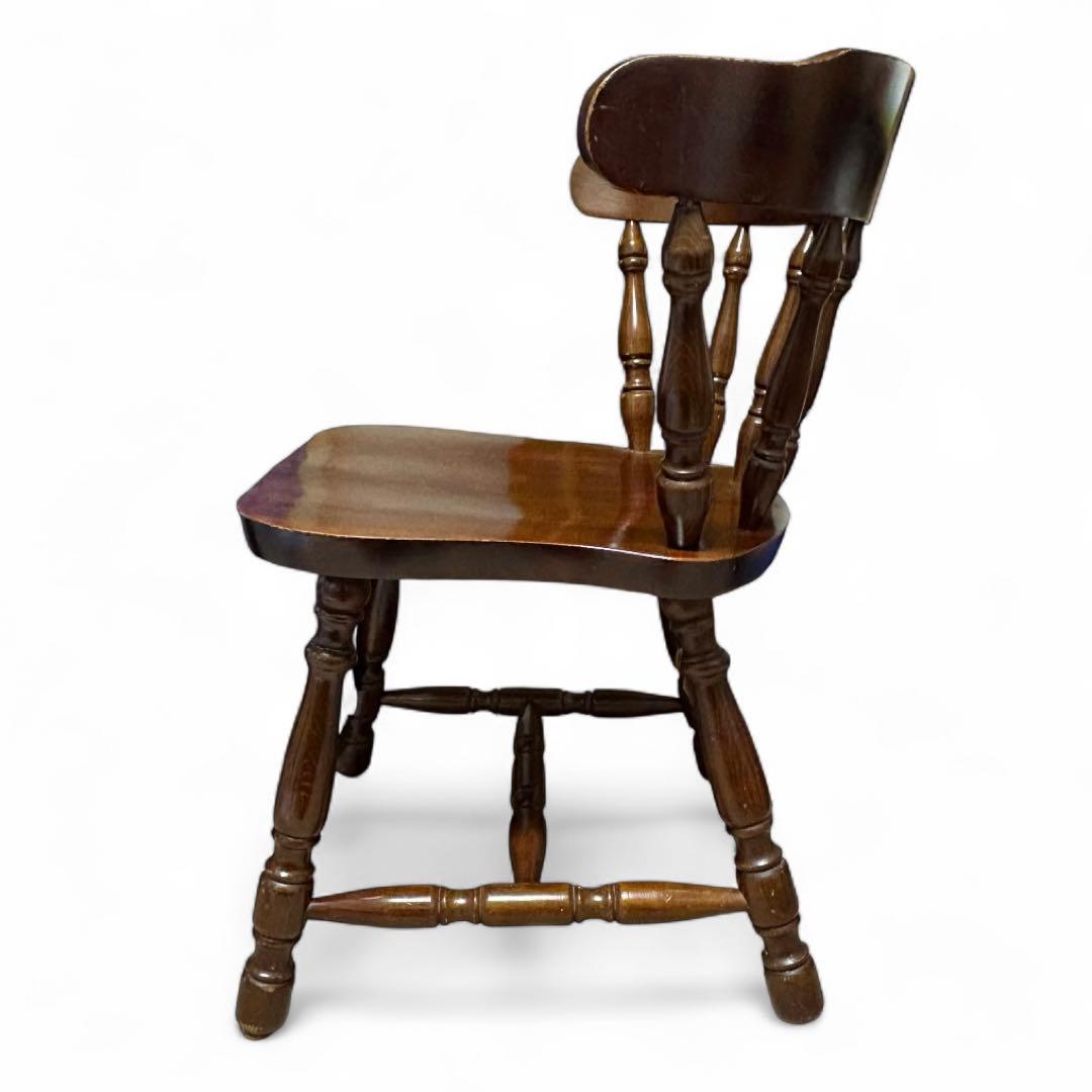 ④【３脚あり】柏木工 KASHIWA ウィンザーチェア 木製椅子