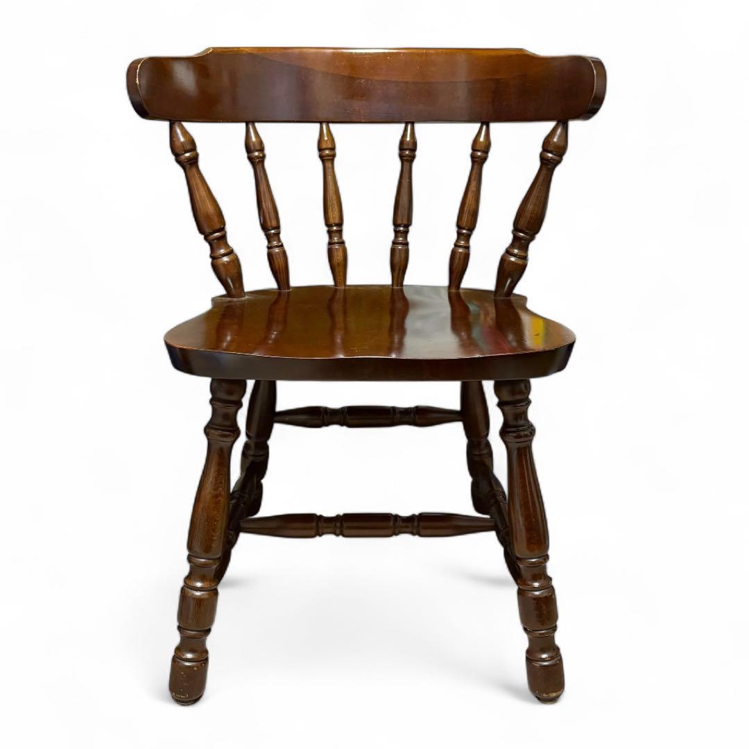 ④【３脚あり】柏木工 KASHIWA ウィンザーチェア 木製椅子