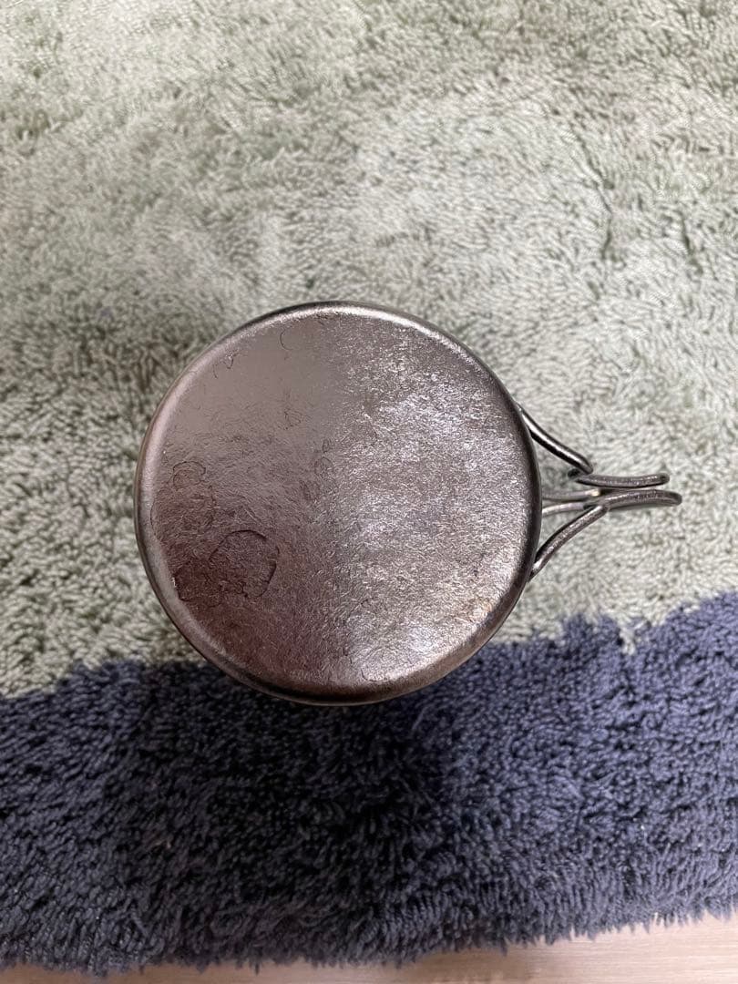 【美品】BLACKISHGEAR ブラックチタンマグカップ 350ml