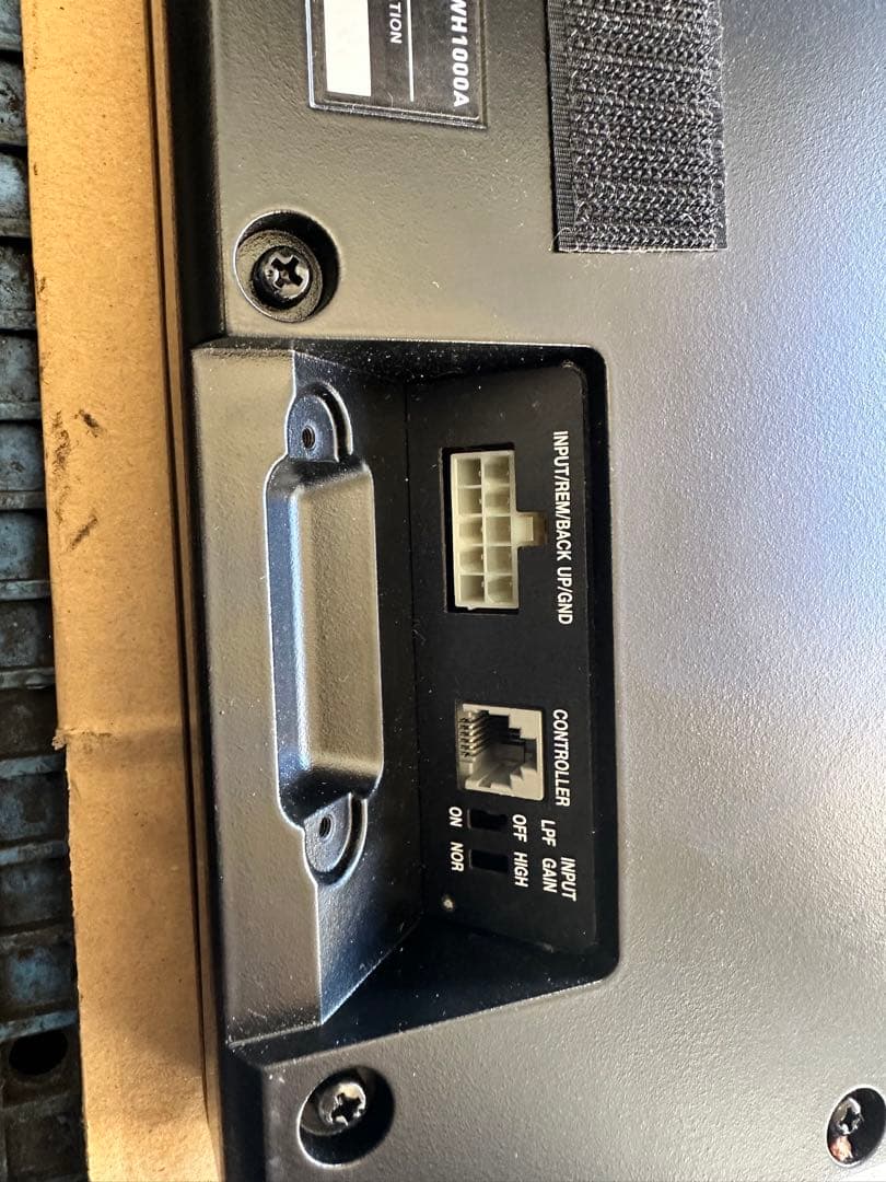 Pioneer carrozzeria ウーファー 配線一式付き