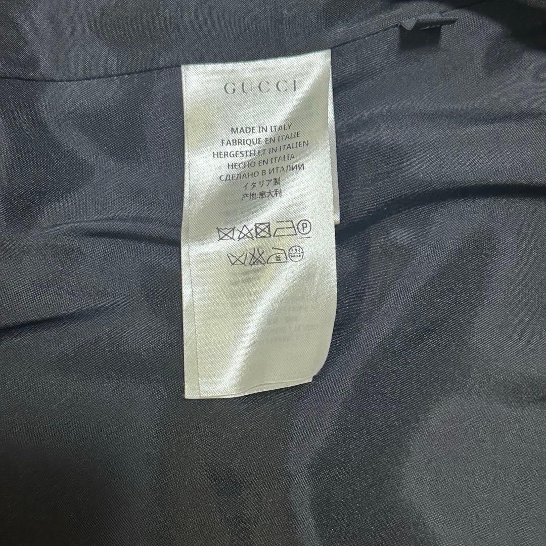 GUCCI チェスターコート サイズ40 黒 イタリア製