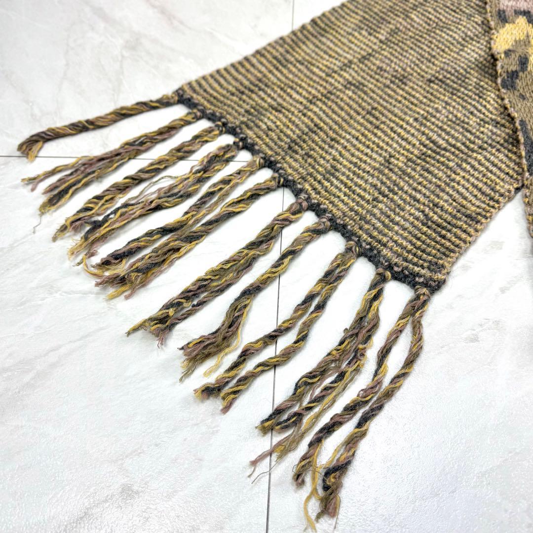 未使用に近い NICENESS ナイスネス STEWART ニット ストール