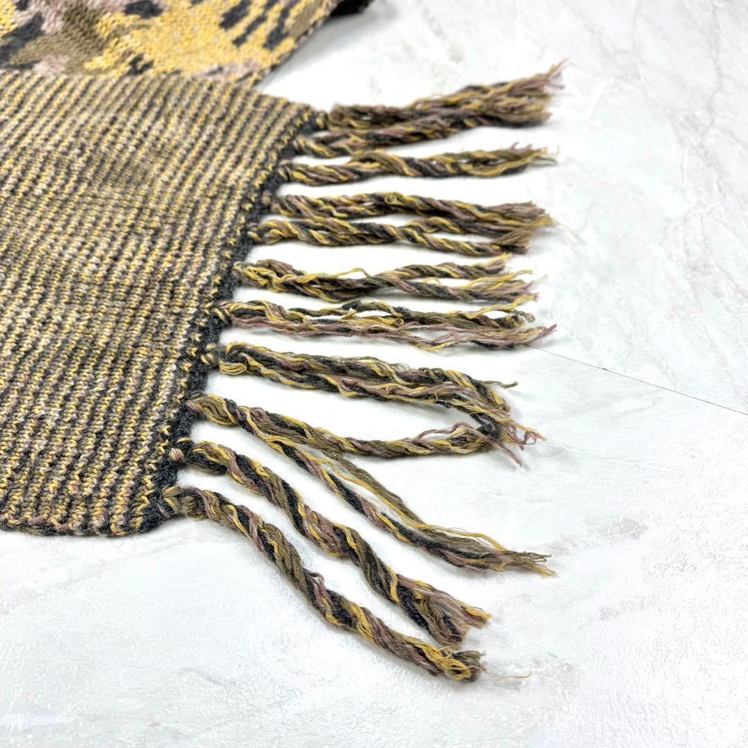 未使用に近い NICENESS ナイスネス STEWART ニット ストール