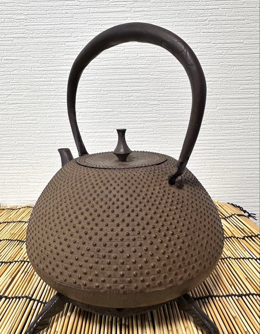 未使用品、栞付　岩手県奥州水沢佐藤鋳金工芸　現代の名工 佐藤勝久造　２０型