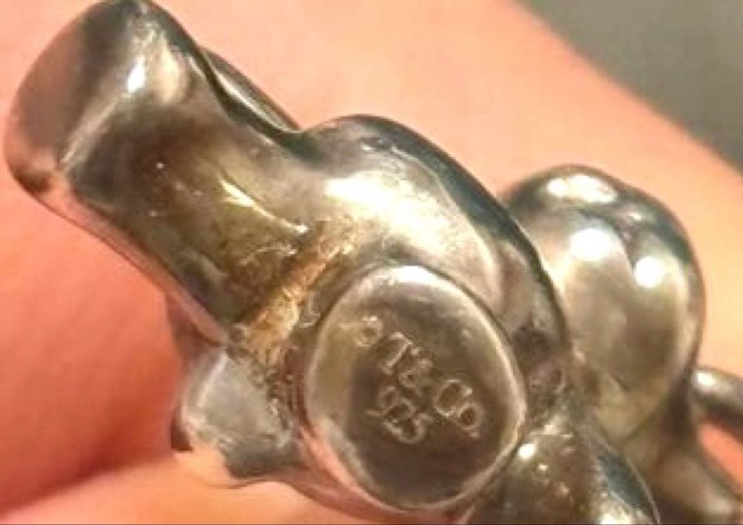 ティファニー シルバー925 クマのチャーム