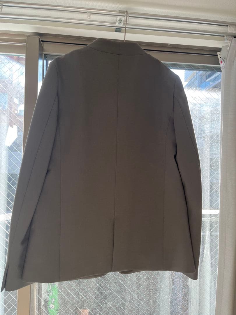 PLST ウォームリザーブ ノーカラージャケット テーパードパンツ