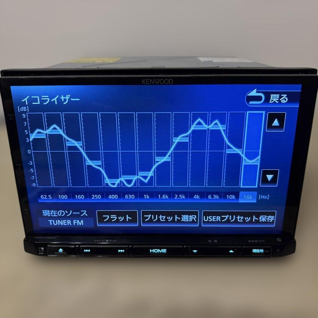 美品2024地図8インチ大画面フルセグナビBluetooth搭載KXMH802F