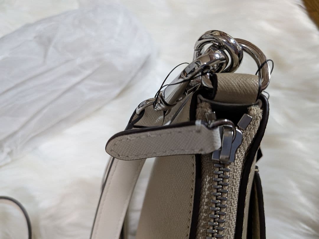 新品Lauren RALPH LAUREN　ツートンレザー