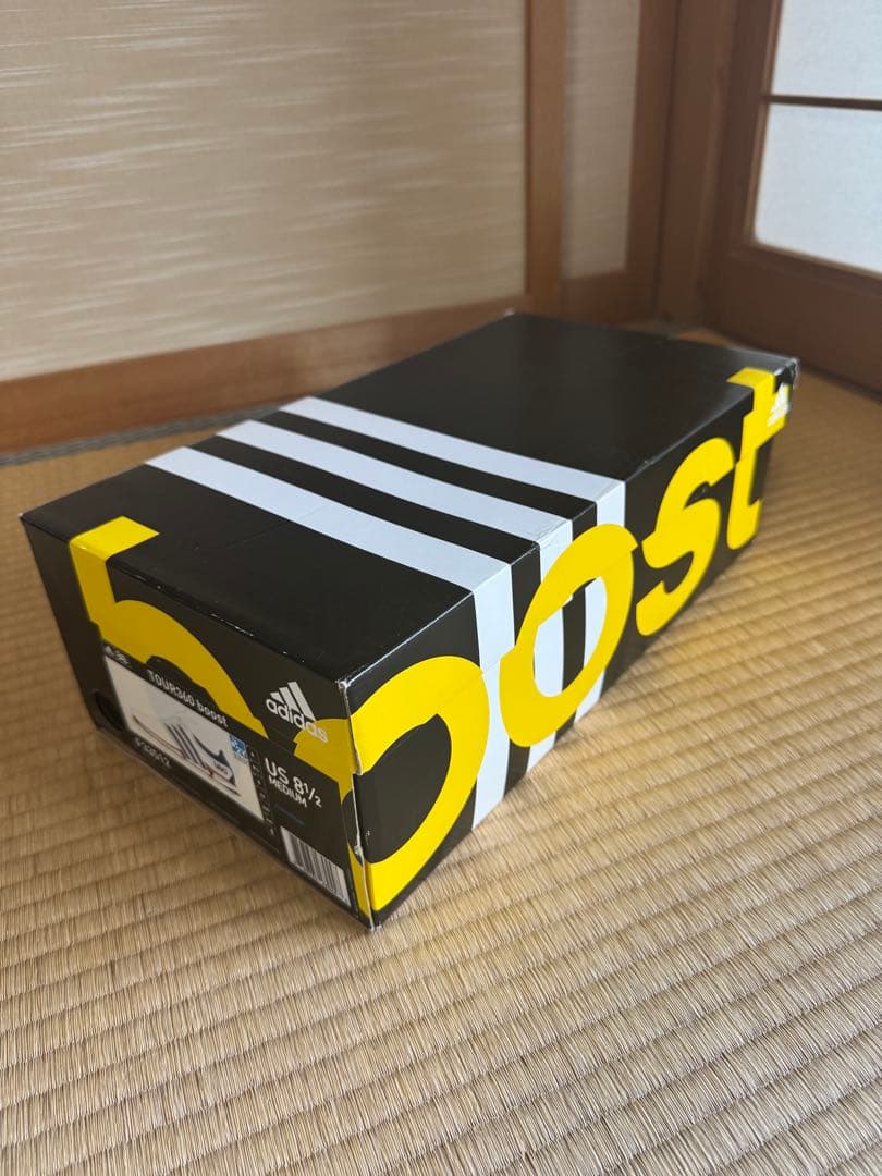 【新品未使用】adidas ゴルフシューズ ホワイト トリコロール26.5cm