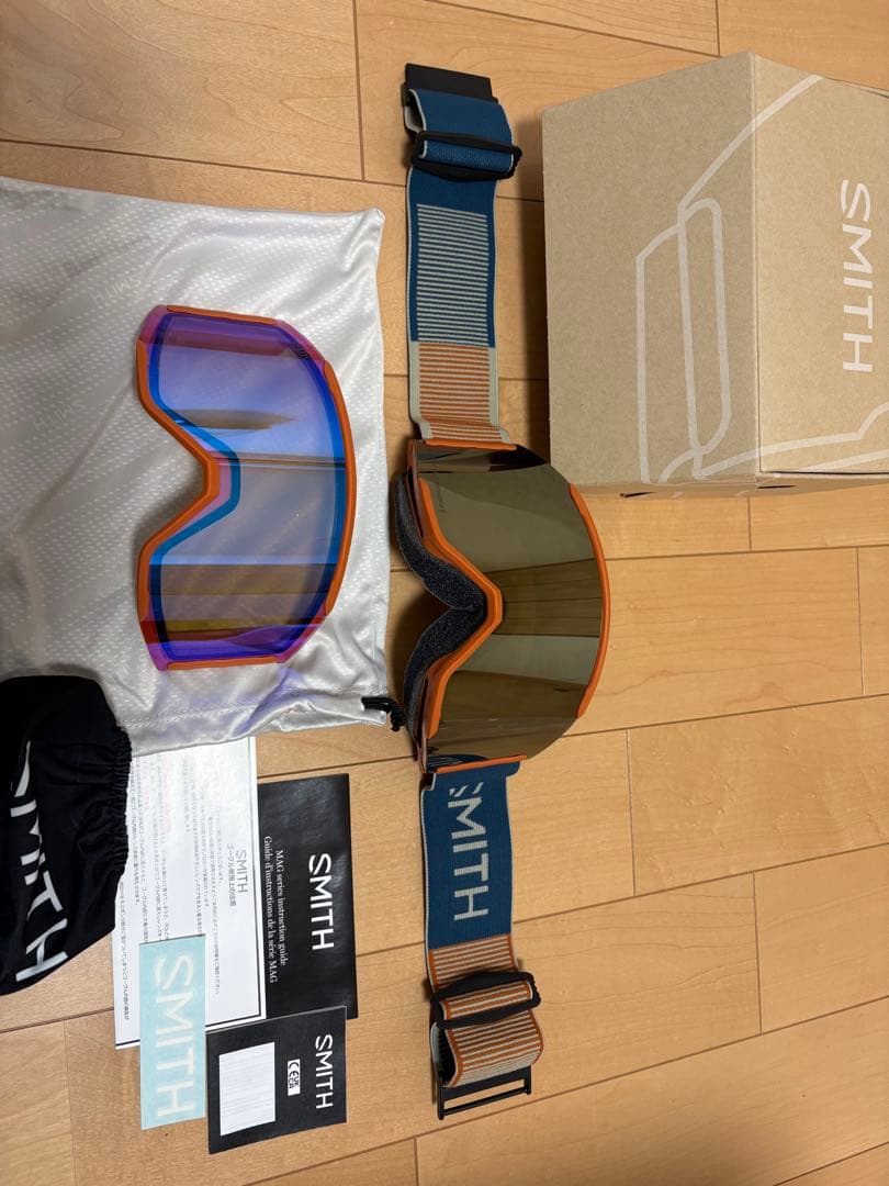 SMITH Squad Mag ゴーグル Rust