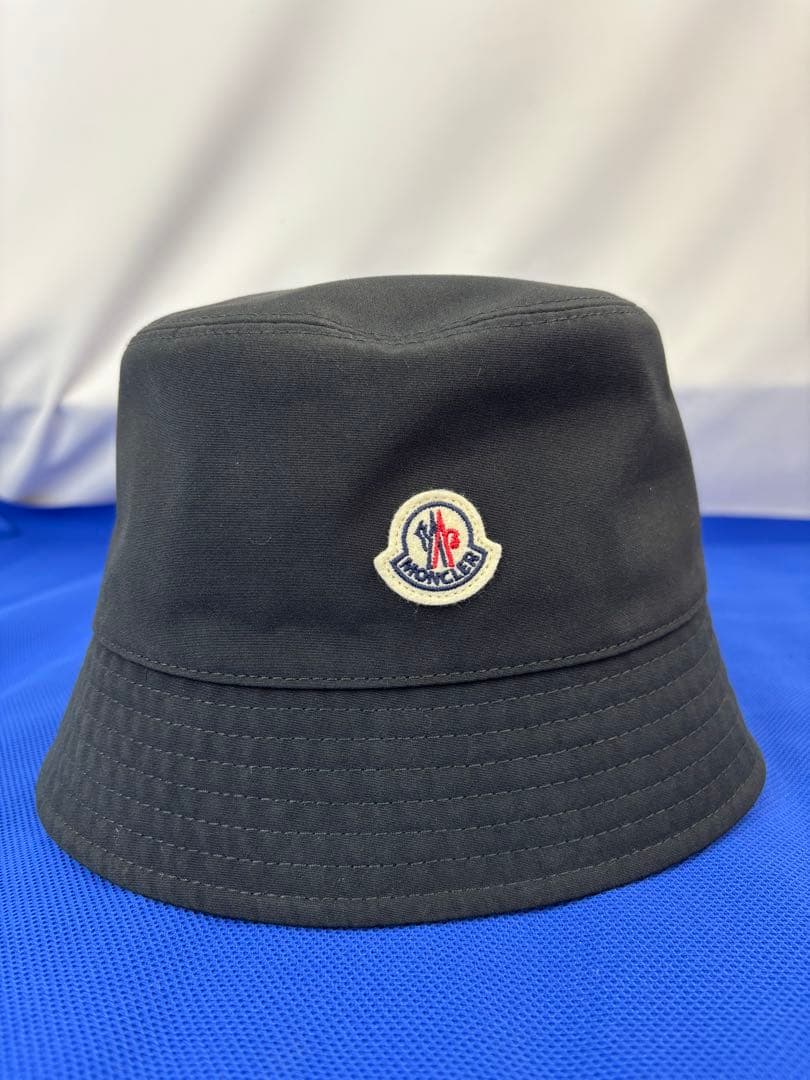 最終値下げ。Moncler ブラック バケットハット　サイズS 男女兼用