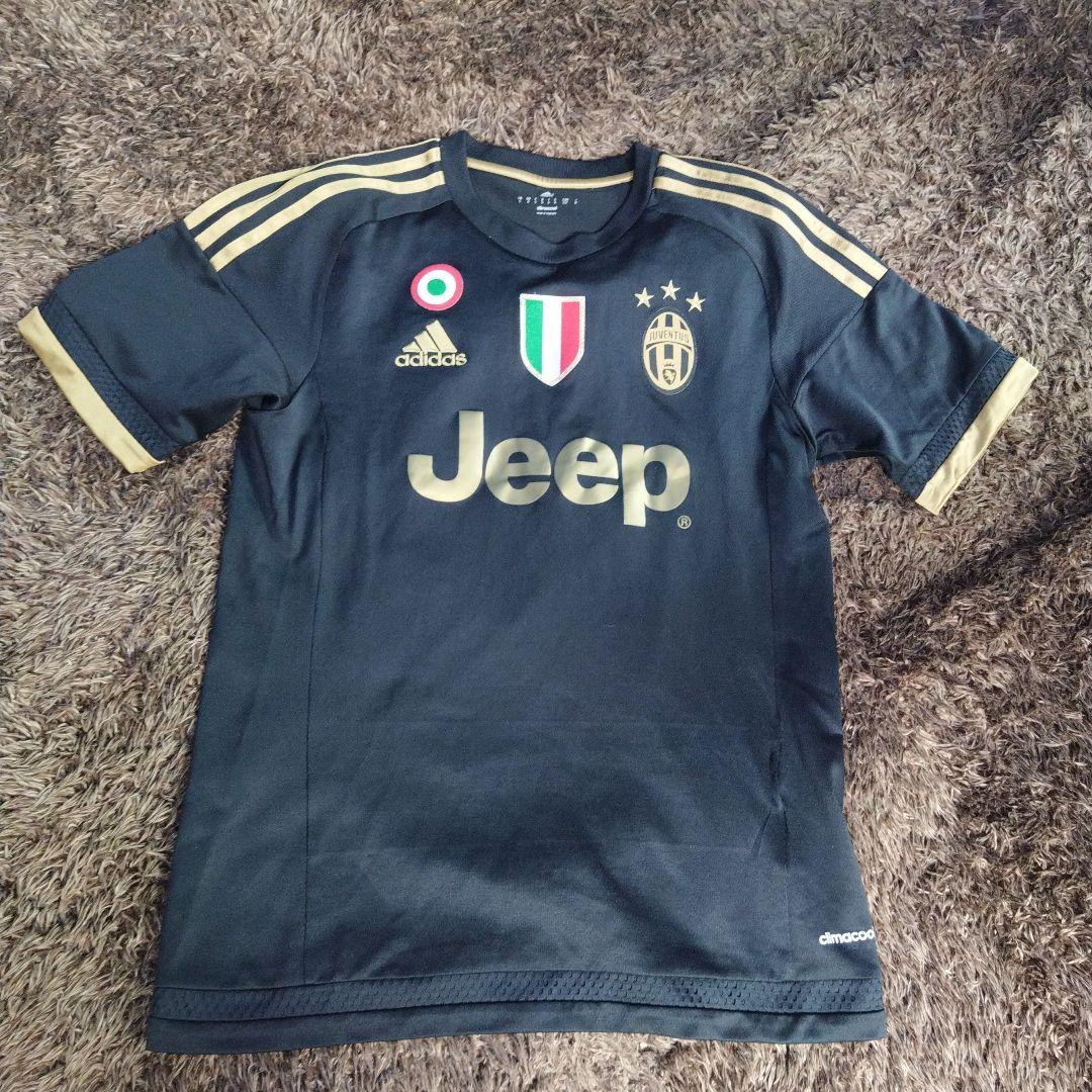 レアJuventus DYBALA 21 シャツ M 黒金2015-2016
