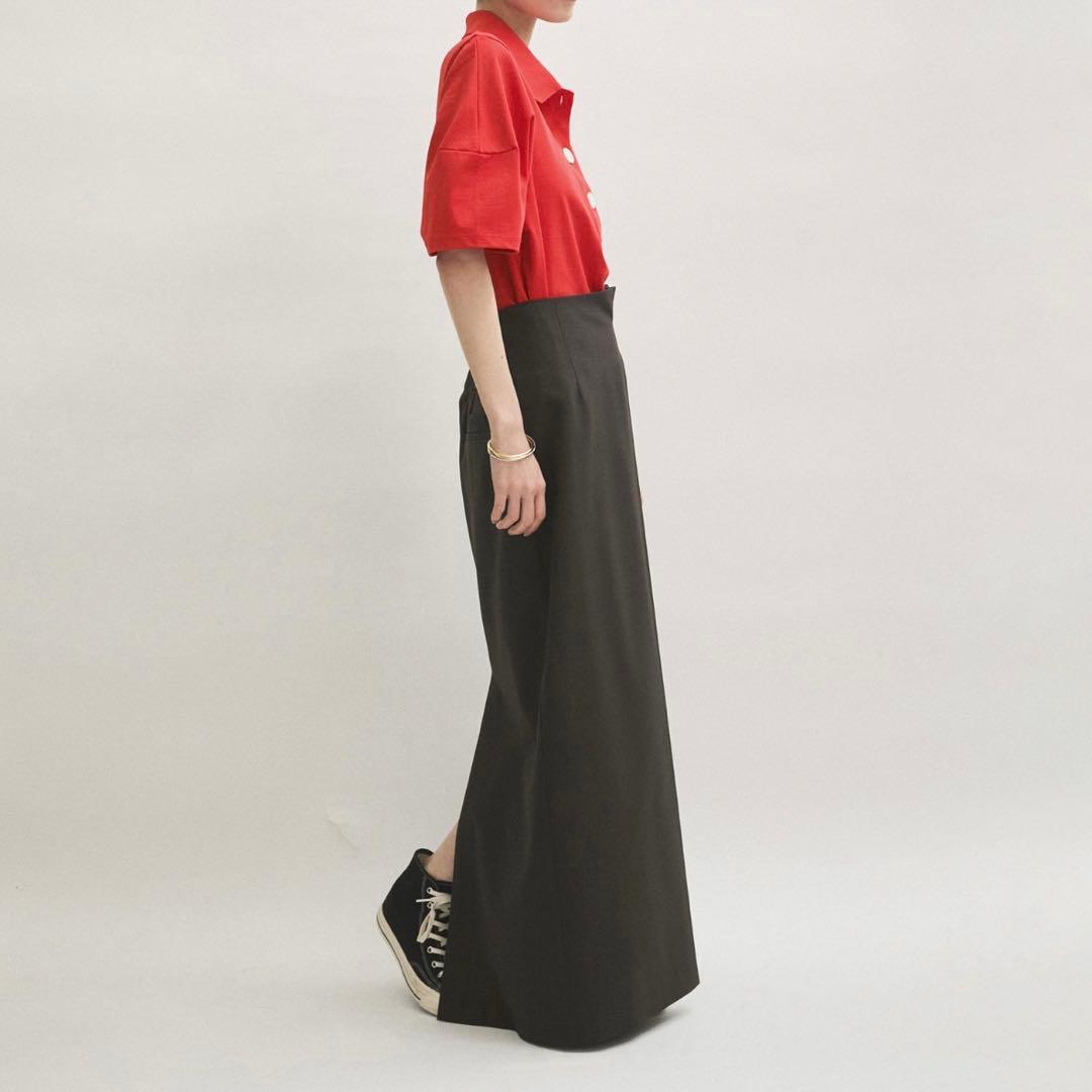 ADAM ET ROPE' アダムエロペ コクーンスリーブポロシャツ