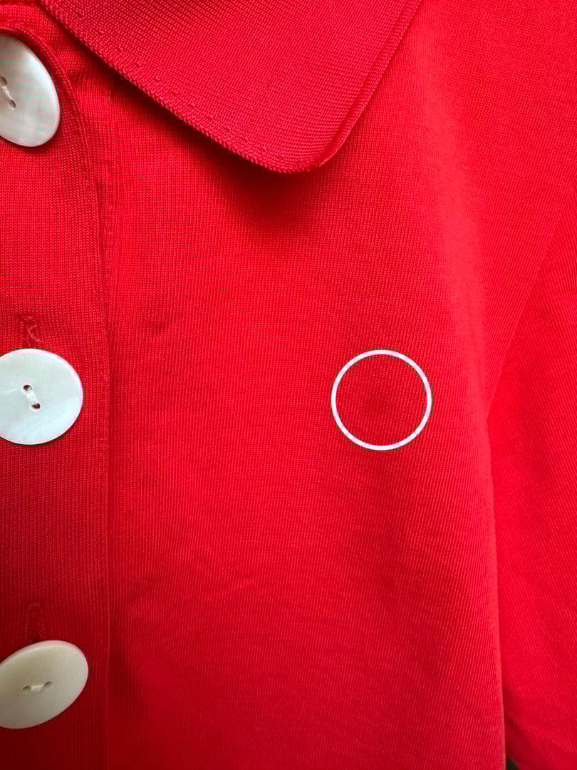 ADAM ET ROPE' アダムエロペ コクーンスリーブポロシャツ