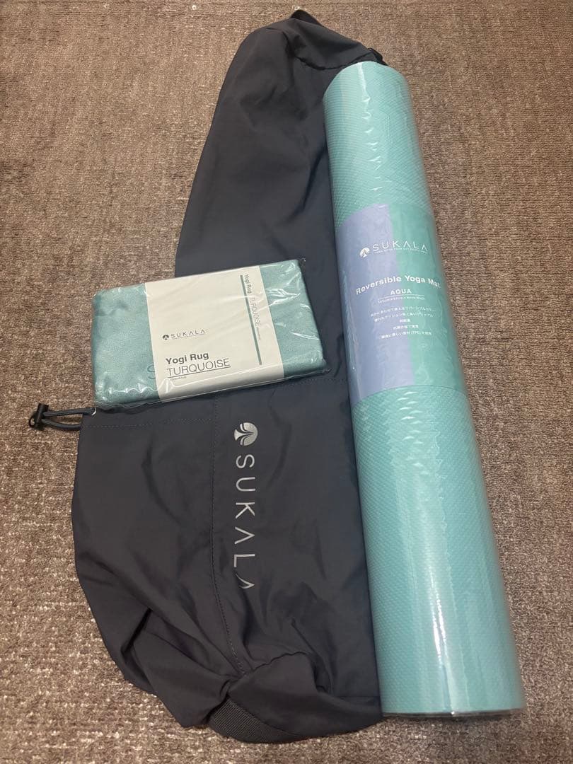 新品 未開封 未使用 ヨガLAVA SUKARA ヨガマット マットケース