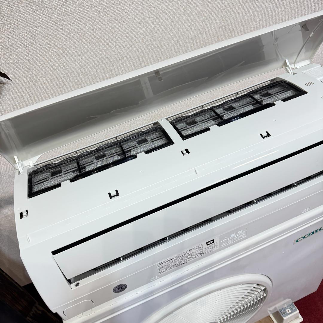 超美品コロナエアコン　2019年製　18畳用　洗浄済み　ポンプダウン済