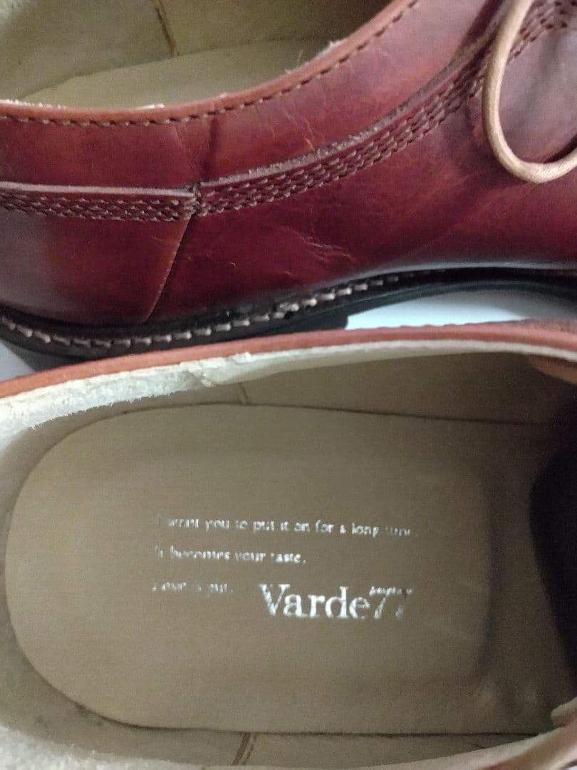 Varde77 ブラウンシューズ未使用品
