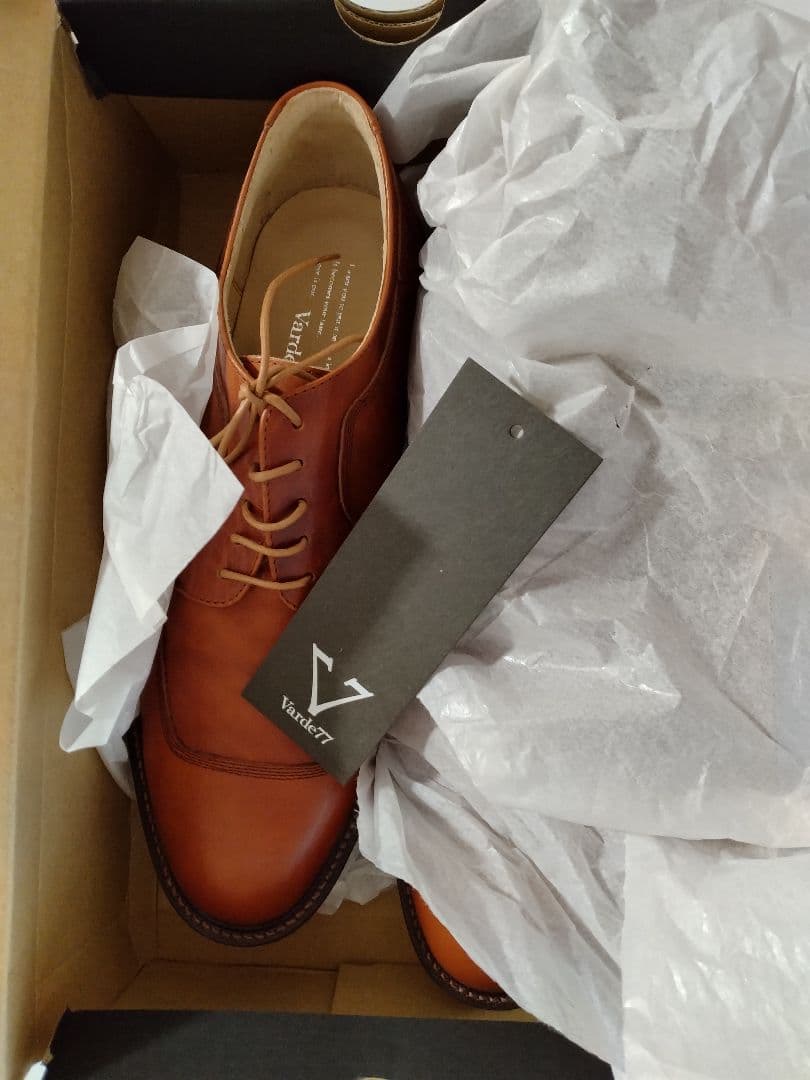 Varde77 ブラウンシューズ未使用品