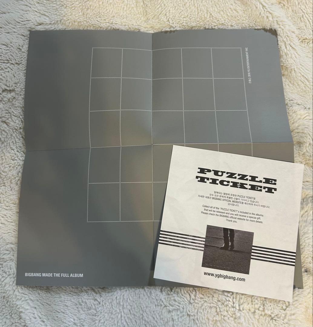 BIGBANG MADE FULL ALBUM 韓国版 初回盤 キャンバスCD