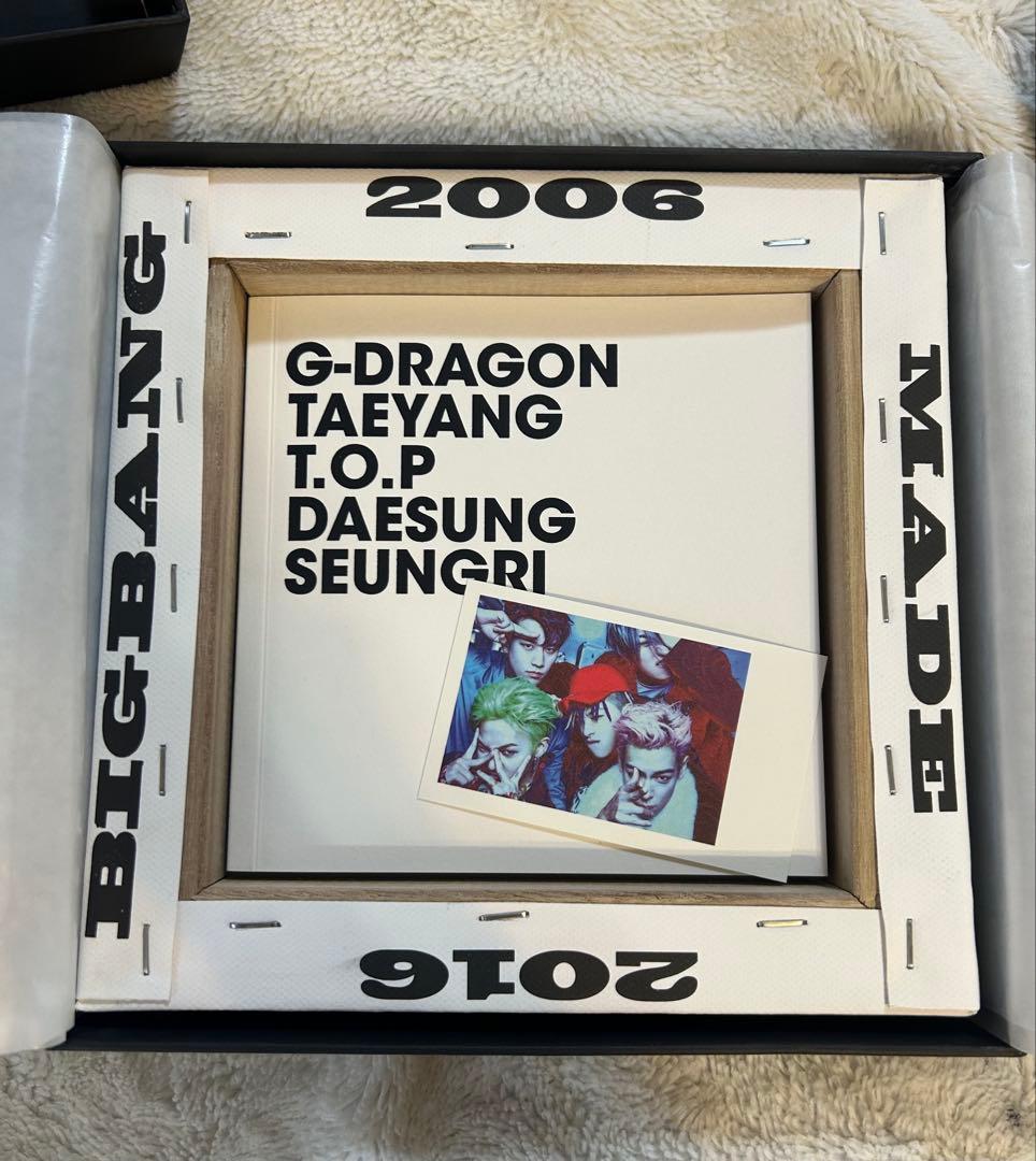 BIGBANG MADE FULL ALBUM 韓国版 初回盤 キャンバスCD