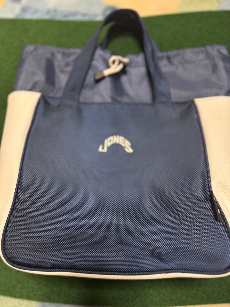 ジョーンズゴルフ　JONES ゴルフカートバッグ ネイビー白