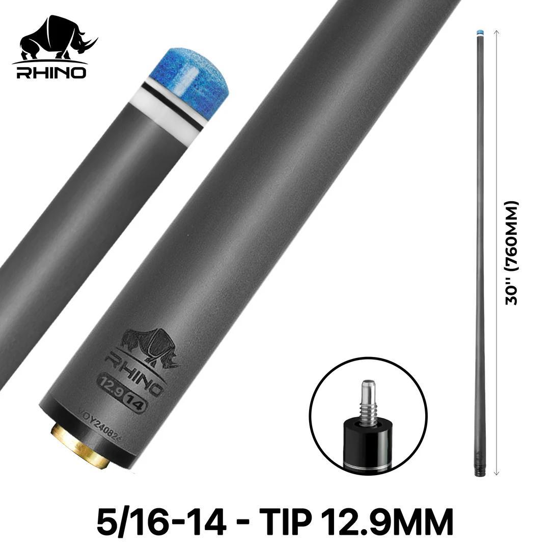 6月下旬入荷【Rhino】10山 12.4mm ビリヤード カーボン シャフト