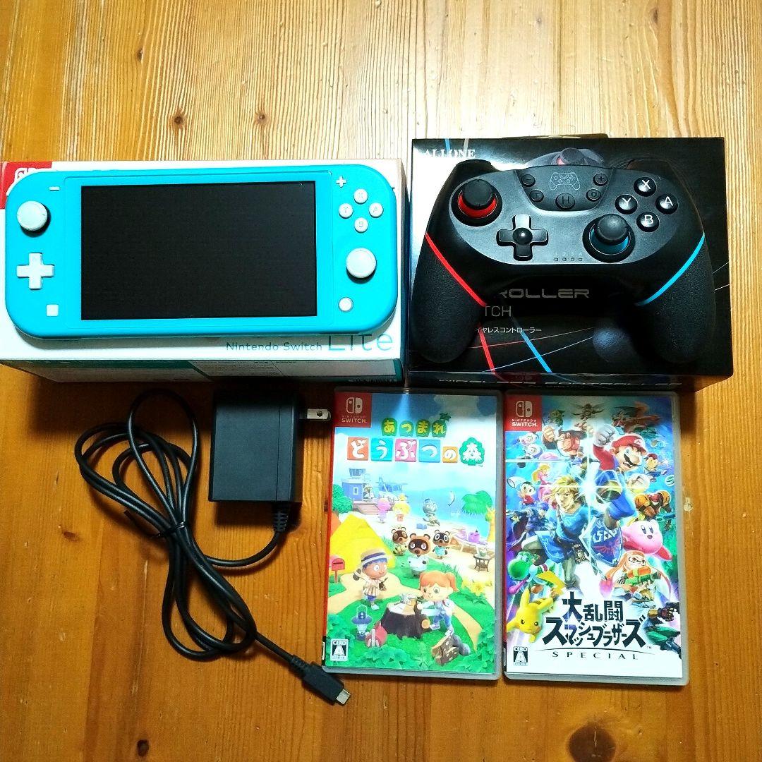 Nintendo SwitchLite ＋ ソフト2本 ＋ ワイコン