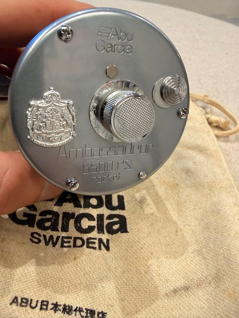 アブガルシア アンバサダー 6500CS Rocket ロケット シルバー