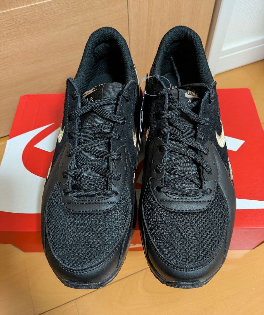 NIKE ブラック レオパード スニーカー