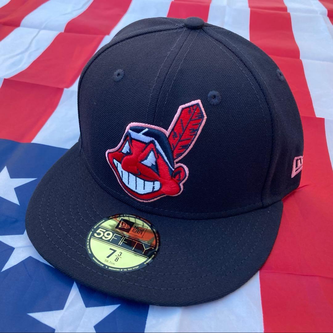 レア　インディアンズ ASG記念 ピンク下ツバクーパーズタウン7 3/8 949