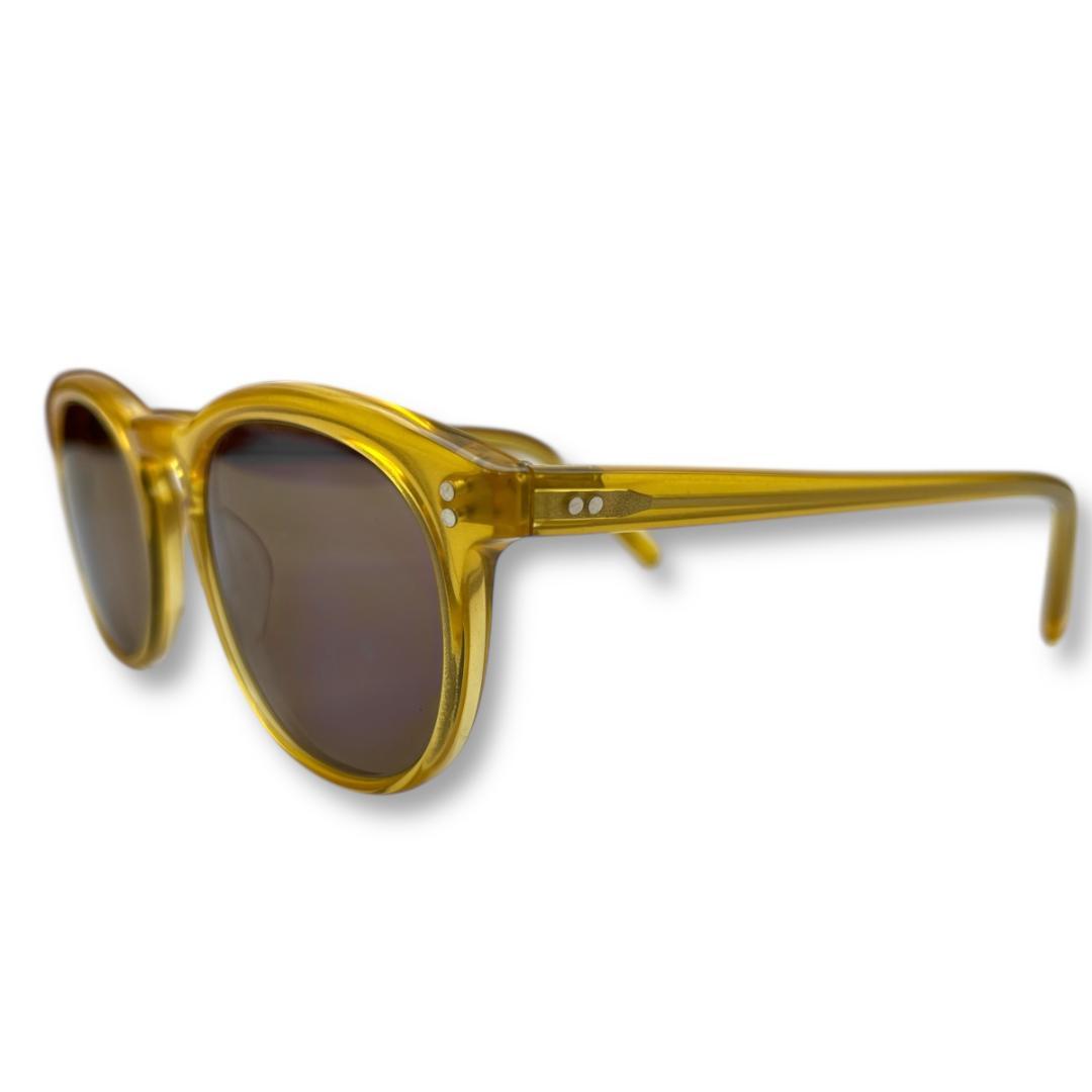 白山眼鏡 MAYFAIR Model らん甲 イエロー メイフェア